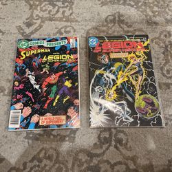 Legion Of Super Heroes 4 Comics 1984