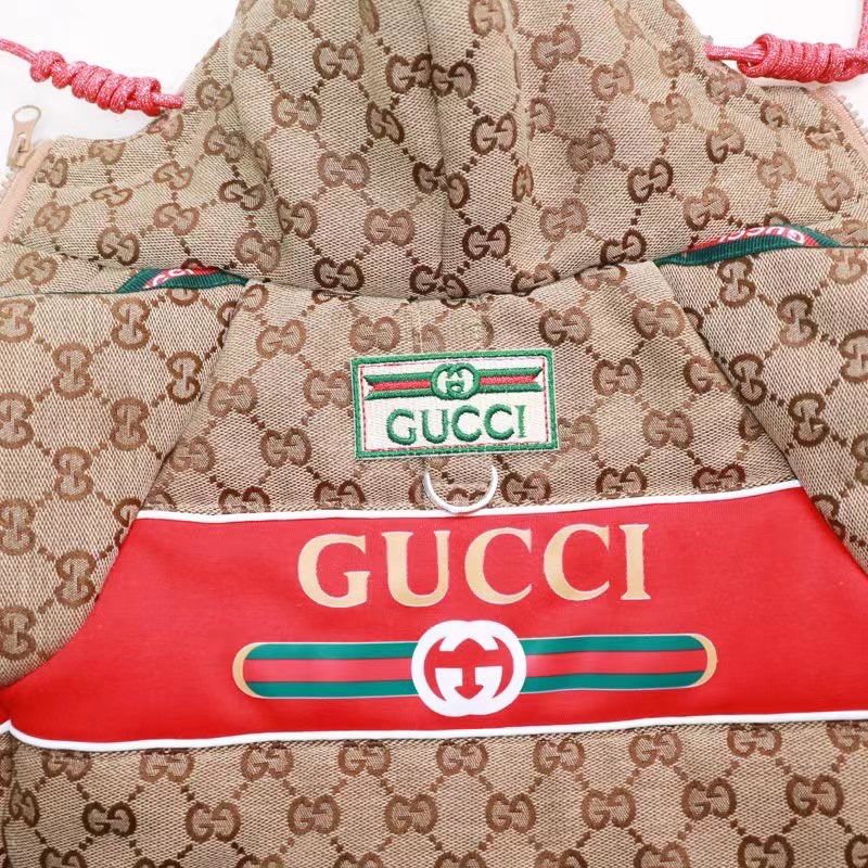 Red GG Dog Jacket