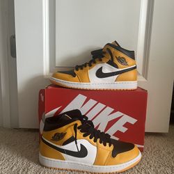 jordan 1 reverse yellow toe