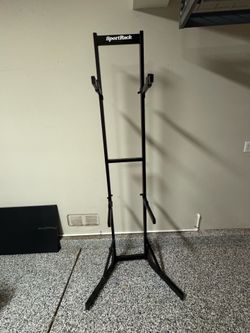 Bike rack- for two bikes stackable