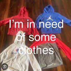 Donate  used Hoodies To Me (Large, XL)