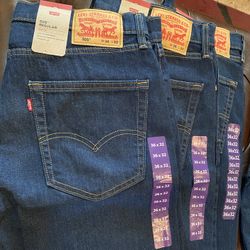 Pantalones levis 505 nuevos varias tallas