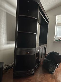 Large Entertainment Center — TV NOT Included