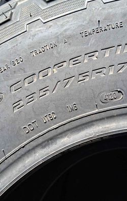 Cooper tires for sale