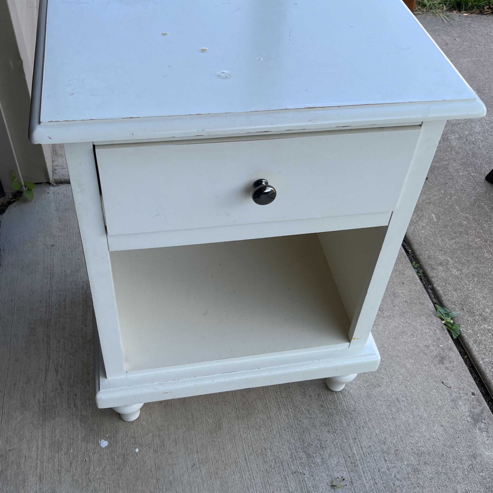 White Night Stand Available 