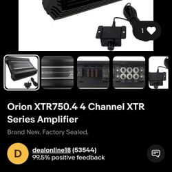 Orion Xtr 750.4 Amplifier 