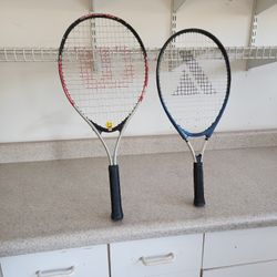 Tennis Rackets (  There both Titanium )  Both for $20  