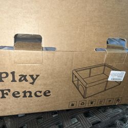 50 x 50” inch Baby Playpen - Grey *No Mat*