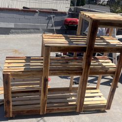 Custom Make Plant Stand Solid Wood