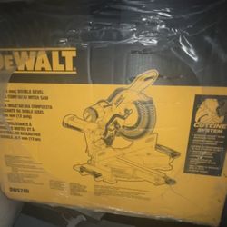 Dewalt 12” Double Bevel Sliding Compound Miter Saw