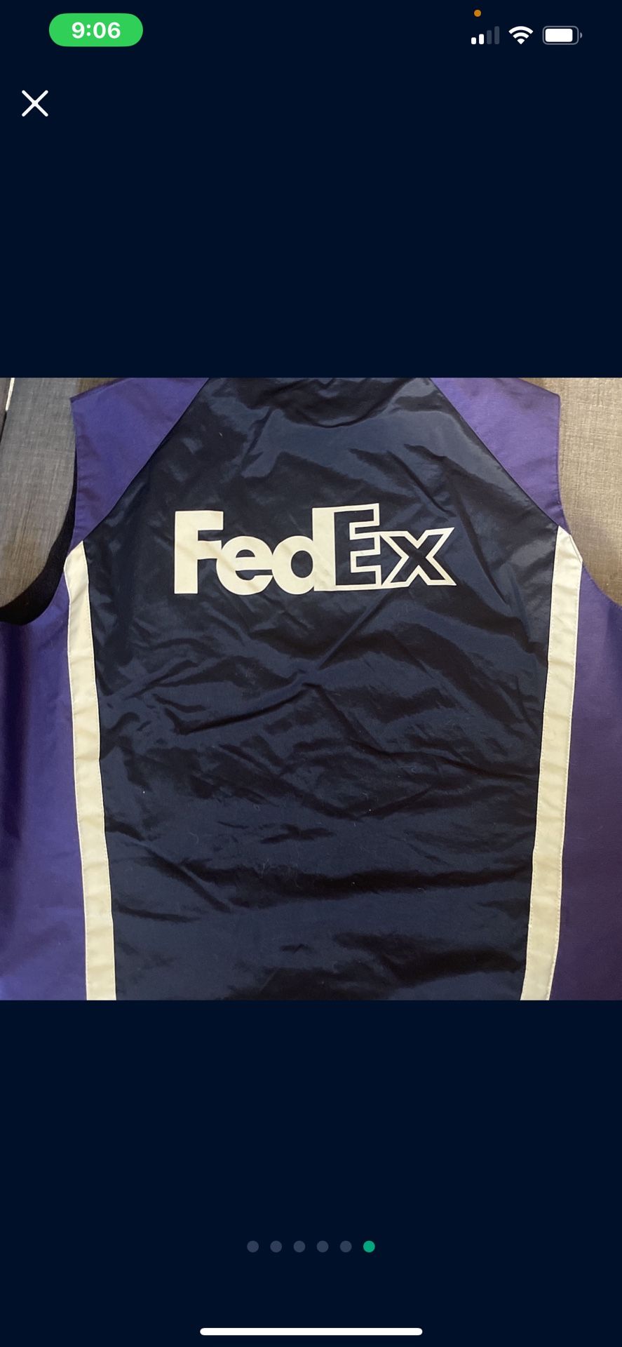 FedEx Vest