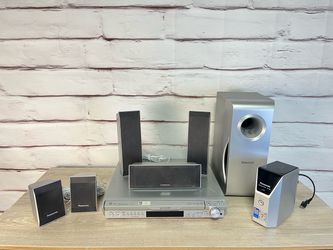 Panasonic 5-Disc Home Theater Surround Sound System 7pc