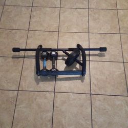 Used Home Gym Bundle – Dumbbells, Pull-Up Bar, Ab Wheel, Scale
