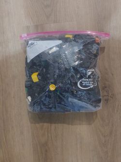 Bag Of Black Lego Pieces