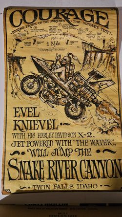 VINTAGE ORIGINAL EVEL KNIEVEL