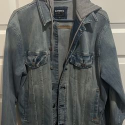 Express Jean Jacket Mens Large