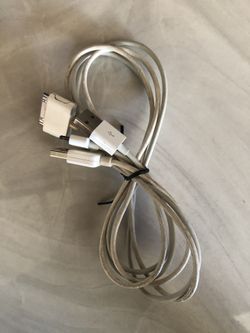 Old iPhone charging cables