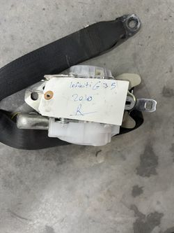 Front Seat Belt Assembly Infiniti R