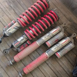 Fox 2.5 With Eibach Springs Toyota Tundra TRD Pro 2019