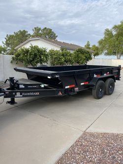 Dump Trailer 7x14 10,000 Lb Capacity