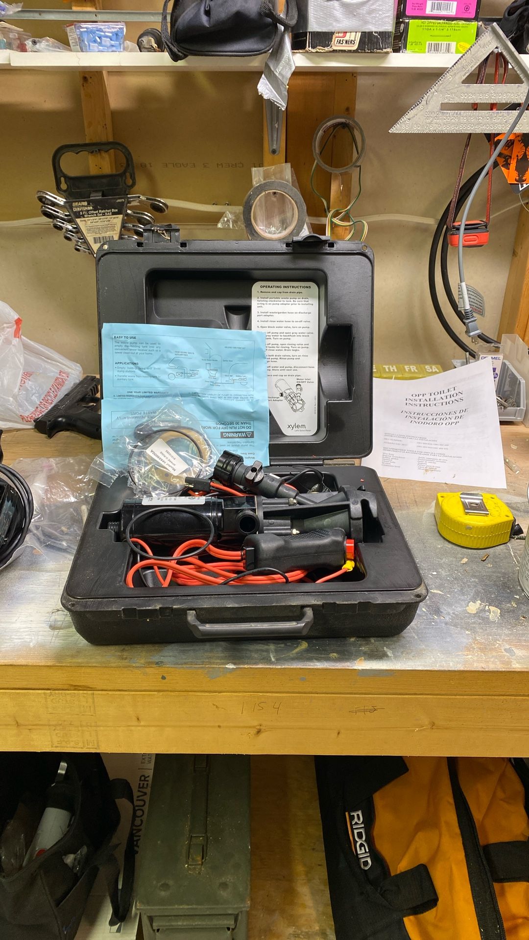 flowjet portable waste pump