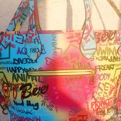 Graffiti Purse 