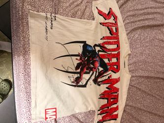 Marvel Spider-Man Graphic T-Shirt Civil Regime Size L