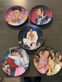 Elvis Collector Plates