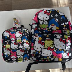 Hello Kitty And Friends Backpack And Lunchpail 