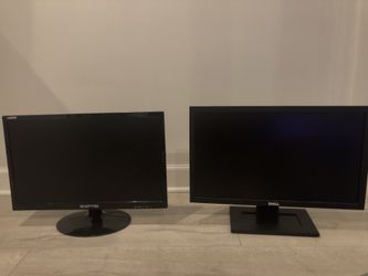 Two 1080p 23" Monitors