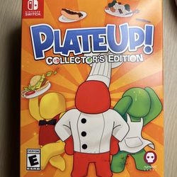 Plateup Collectors edition for Nintendo switch