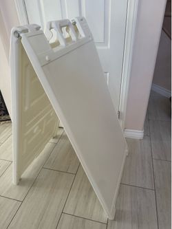 Plasticade Deluxe Double Sided Foldable Display Sign