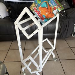 Bookshelf With Wheels