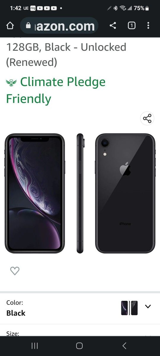 Unlock Iohone Xr 64gb In Excellent Condition $189 Firm Price
