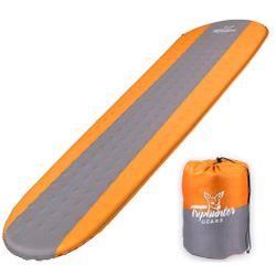 Quiet Self Inflating Sleeping Pad for Camping Backpacking Traveling and Hiking Comfortable NEW
