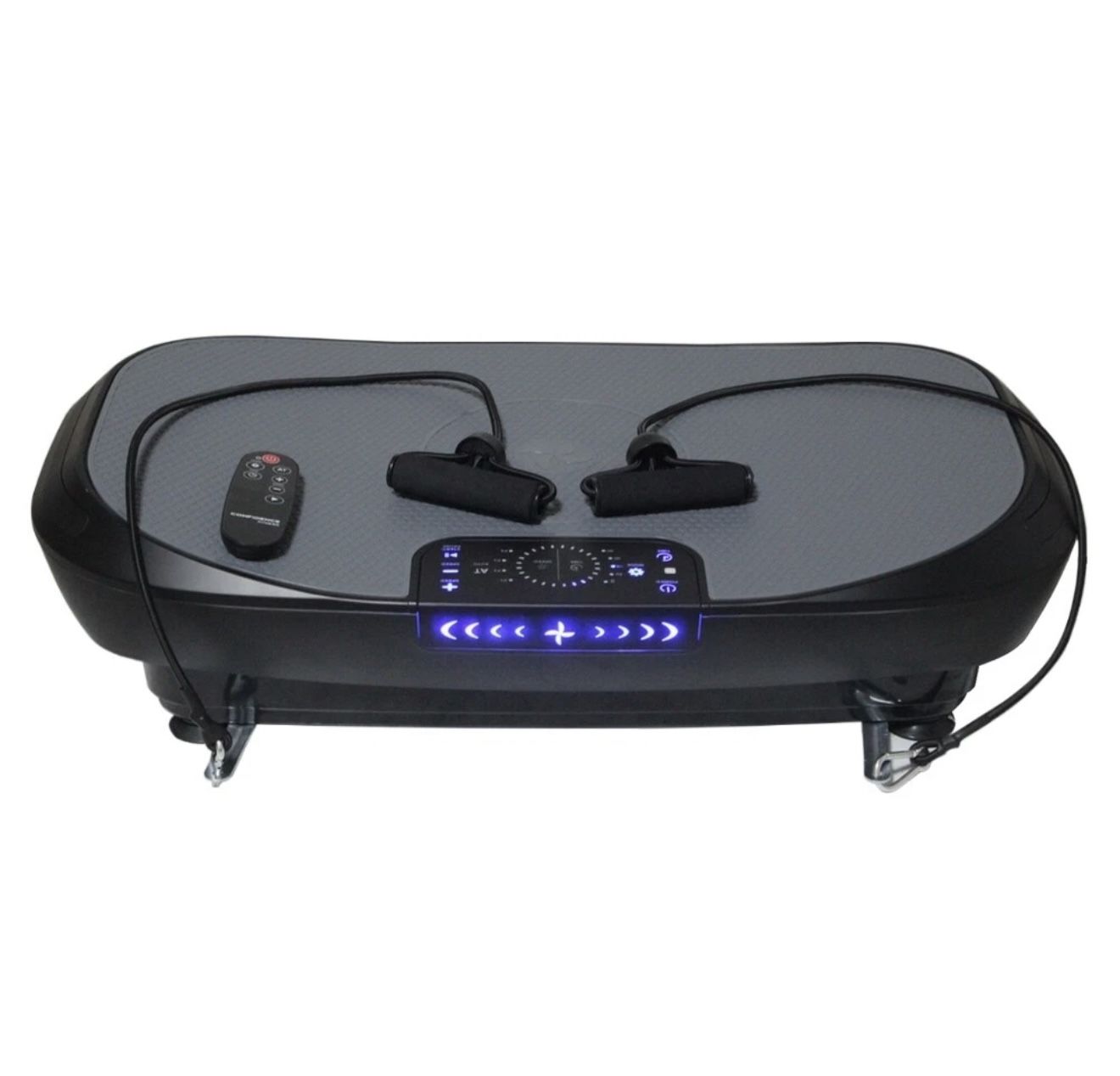 Confidence Fitness 4D Vibration Trainer Exercise Machine with Straps and Remote