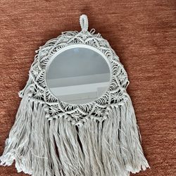 Macrame Mirror  (Hand Made)