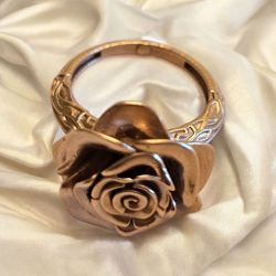 Rose Ring In 14k 