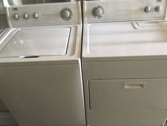 WHIRLPOOL ESTATE WASHER AND DRYER WORK PERFECT