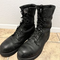 Addison Shoe Military Combat Boots Black  Size 10.5 