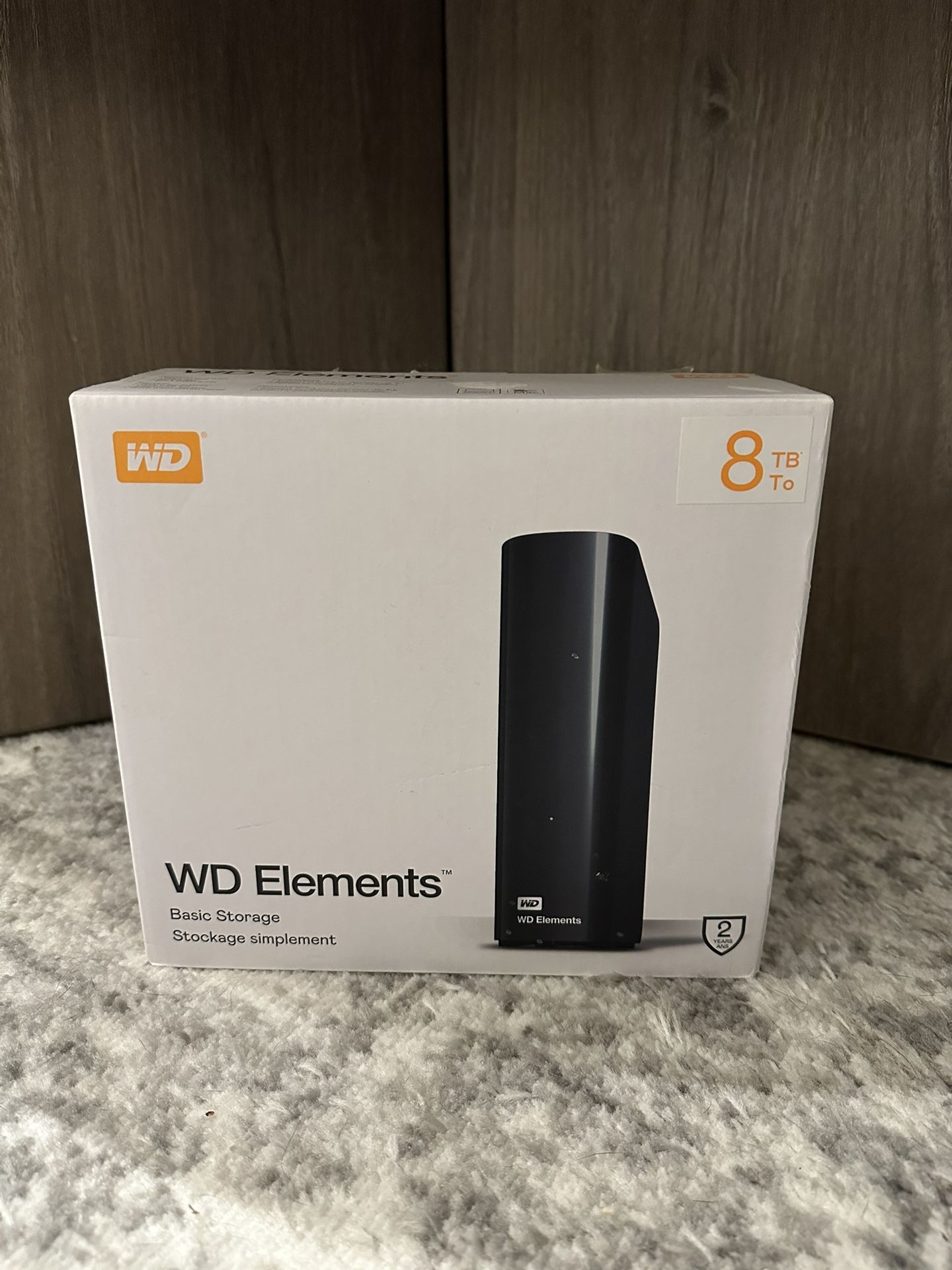 WD Elements 8tb External Hard Drive
