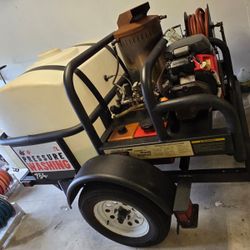 Full Set Up Northen Tool Pressure Washer And Pressure Cleaner Set Up Car wash 