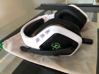 KATYBO Wireless Gaming Headset – White – USB Dongle Included