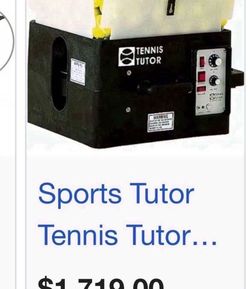 Tennis TUTOR 2 Machine
