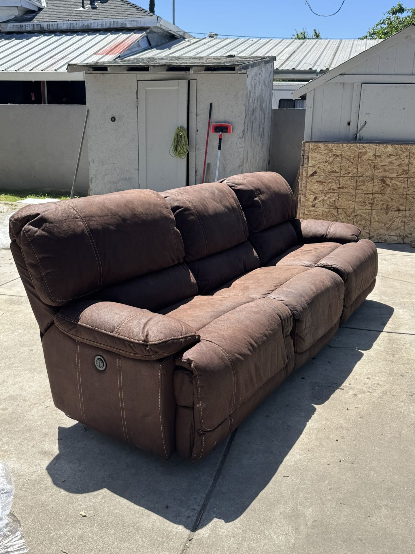 Electric Recliner 3 Seater Sofa