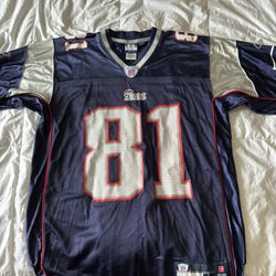 New Official NFL Jersey - Patriots- Moss