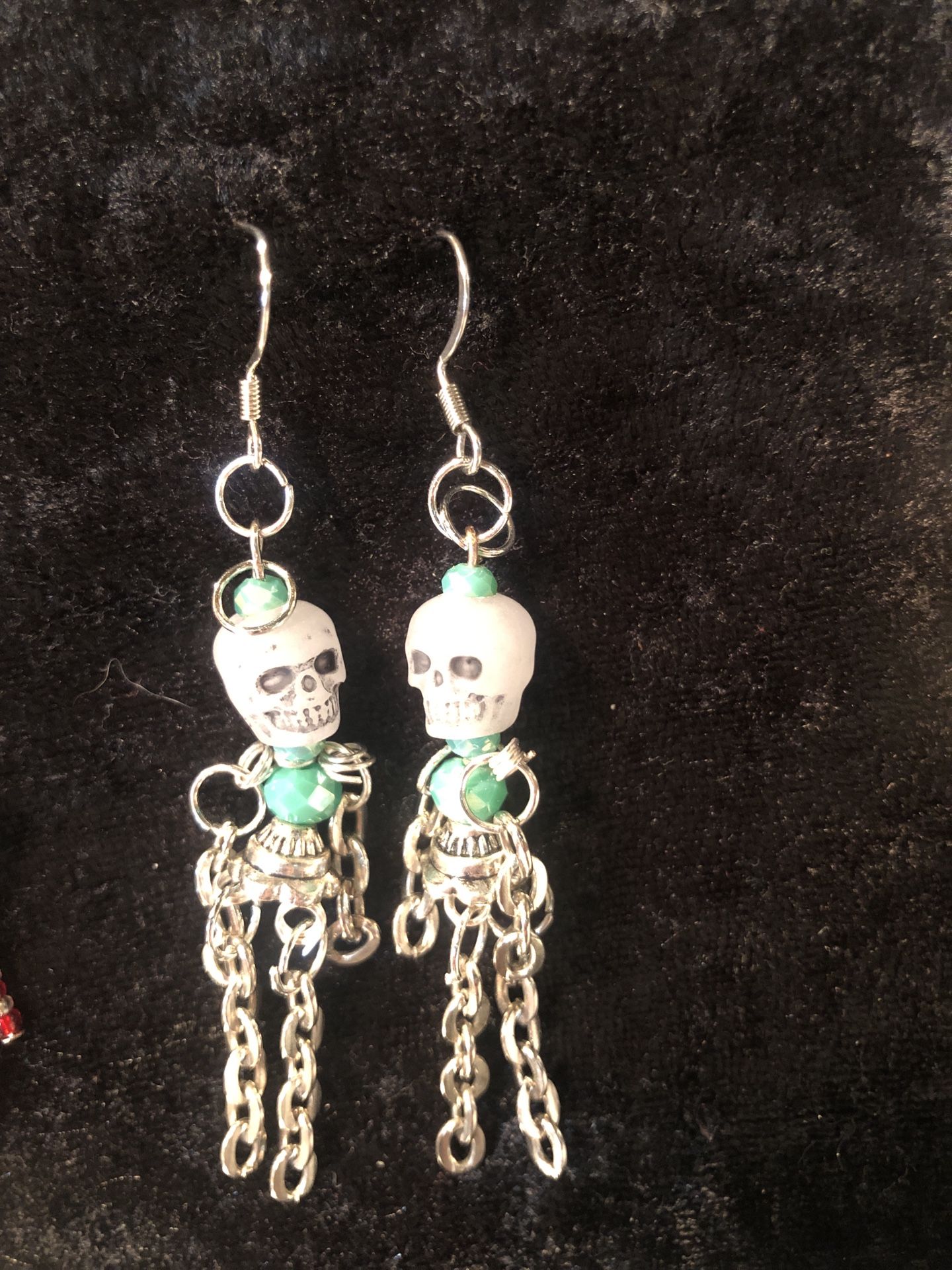 Skeleton Earrings 