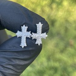 VVS Cross 14mm earrings