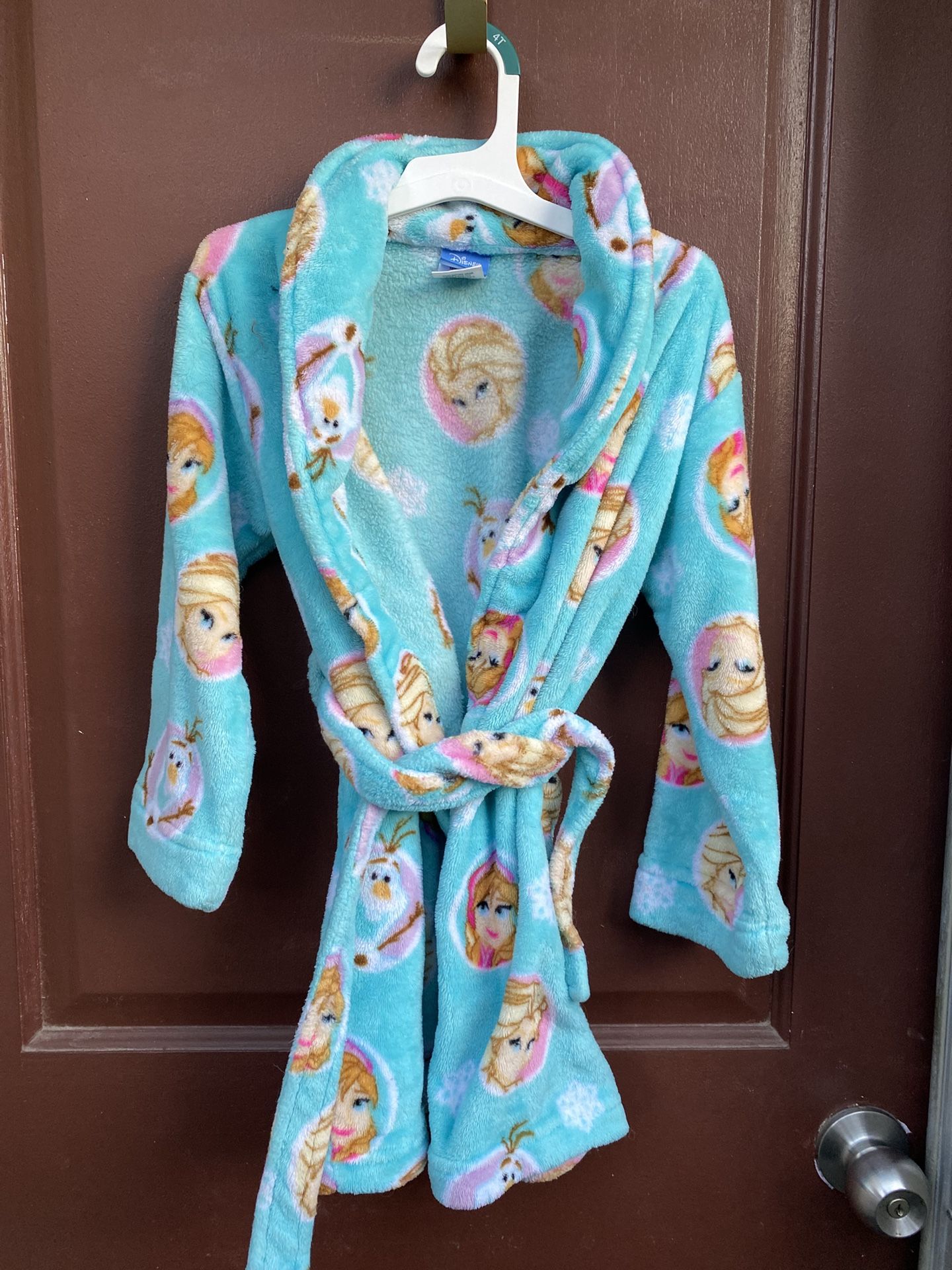 Disney Frozen Elsa & Anna Robe 4T/5T