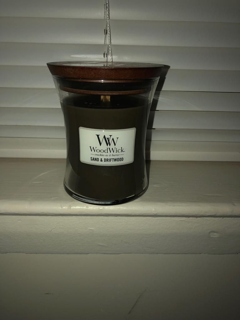 Wood wick candle